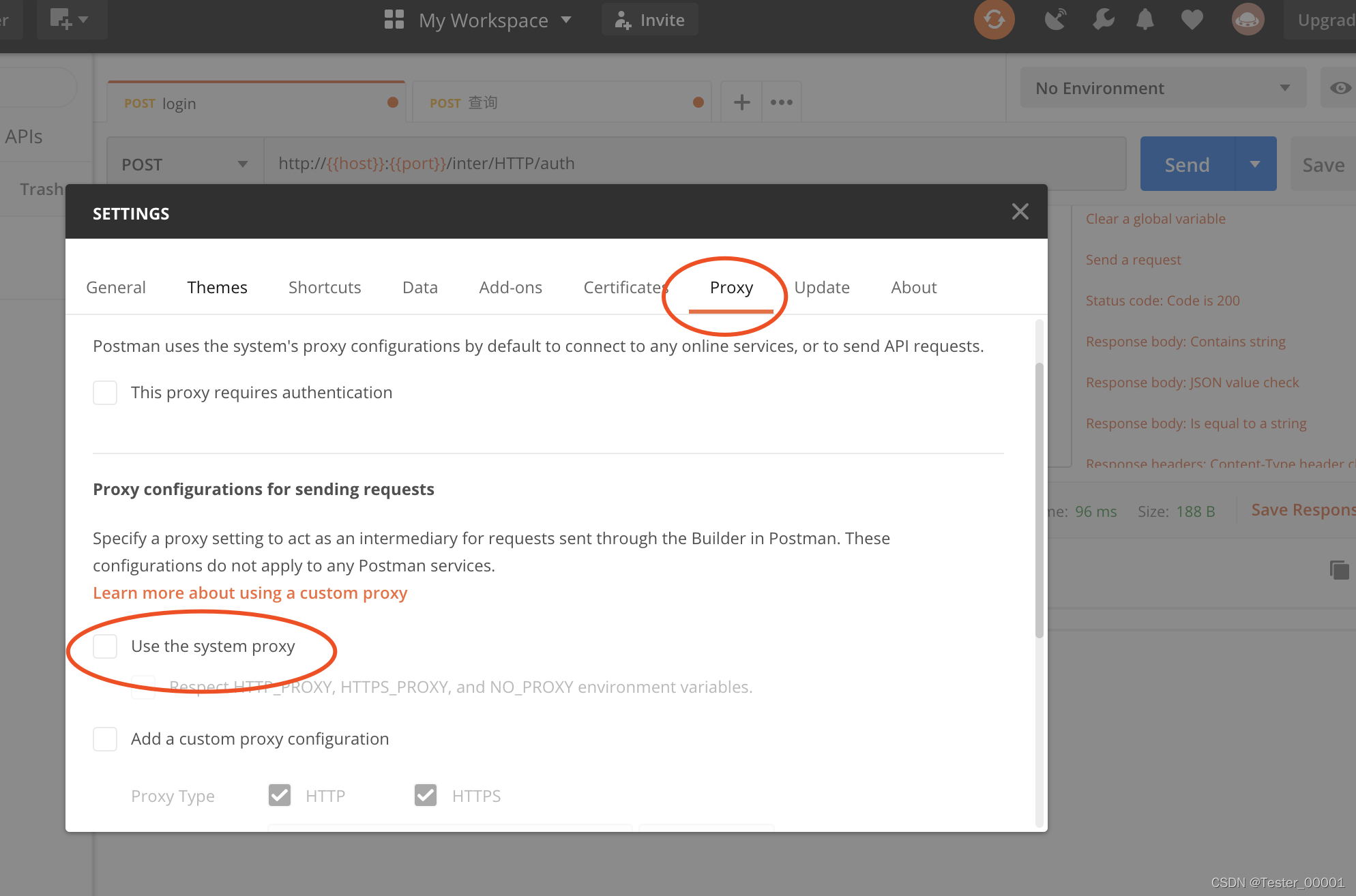 （1） There was an error connecting to XXXX
