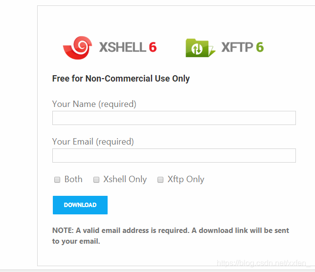 Download xshell 6 and xftp6 official websites