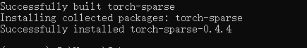 安装torch_sparse失败解决方法