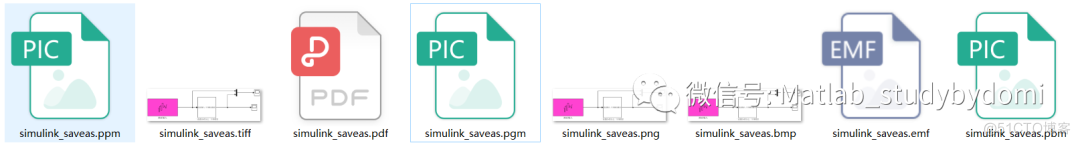 保存SimulinkThe simulation model for images orPDF的方法_微信_11