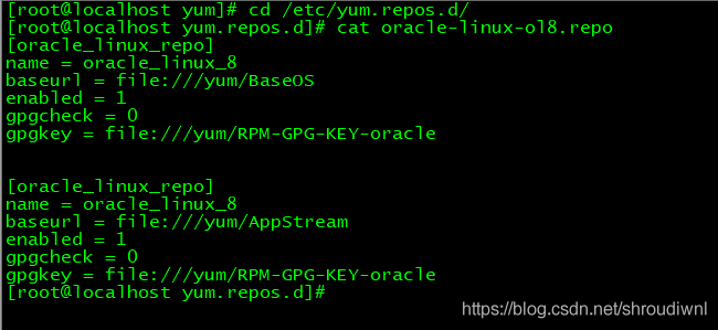 错误：为 repo ‘oracle_linux_repo‘ 下载元数据失败 : Cannot download repomd.xml: Cannot download repodata/repomd.