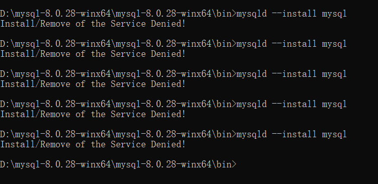 How to solve this problem when installing MySQL?