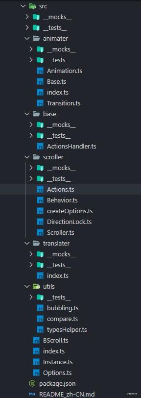 Betterscroll source code, reading and learning typescript