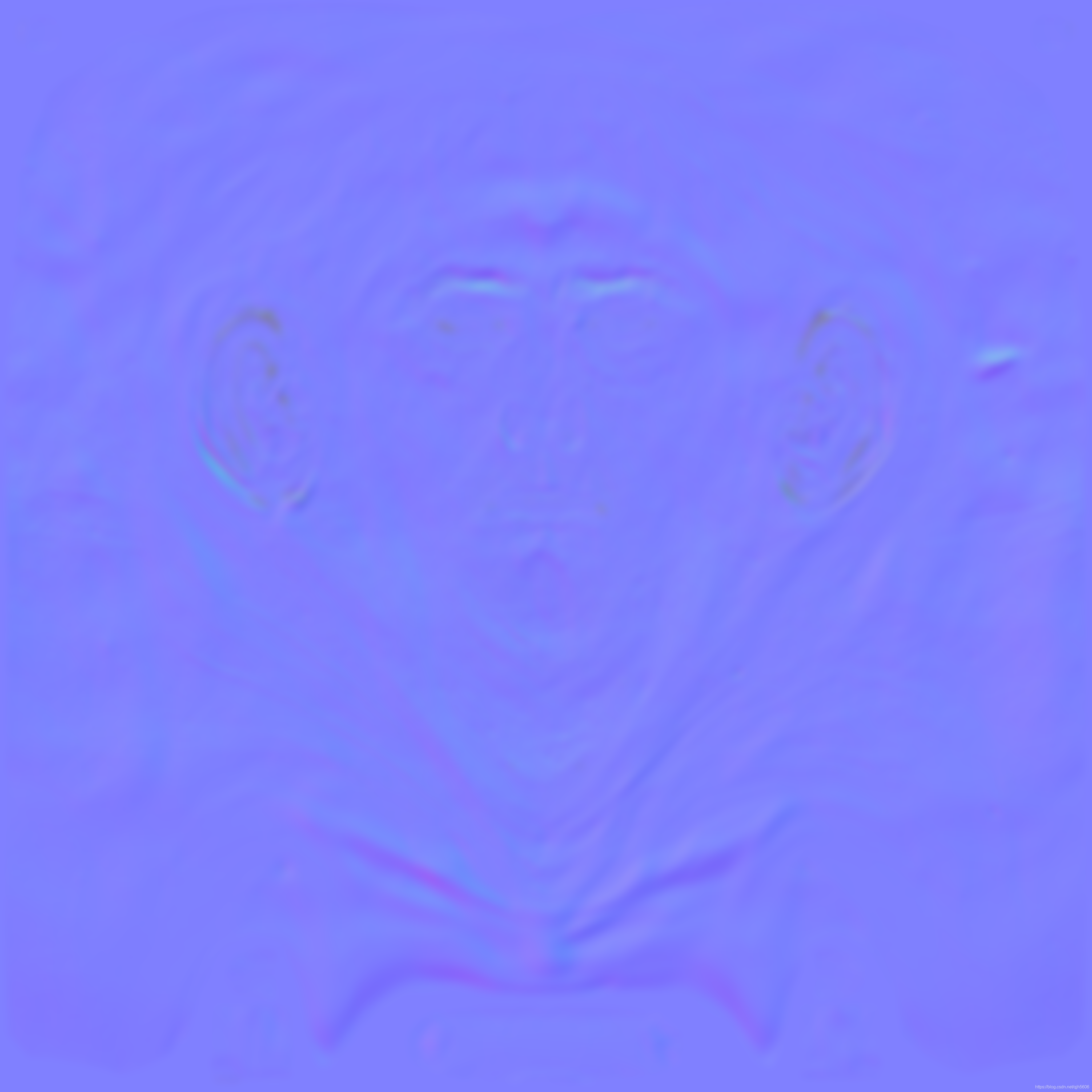 模糊的法线贴图