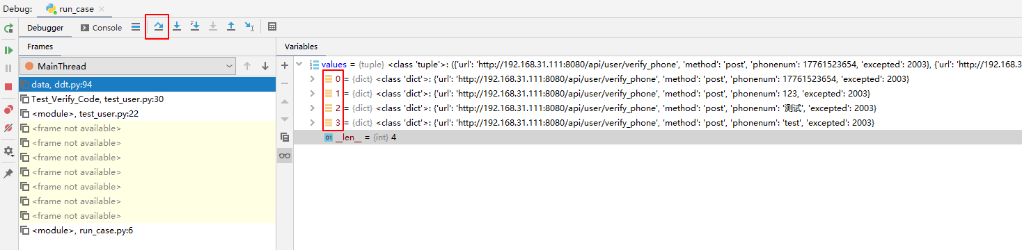 Modify the test case name generated by DDT