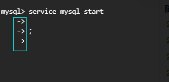 Linux中，MySQL的常用命令