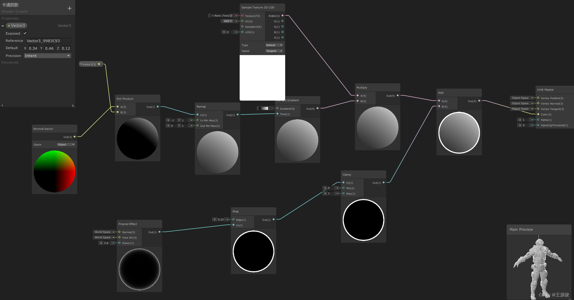 Shader Graph learns various special effects cases