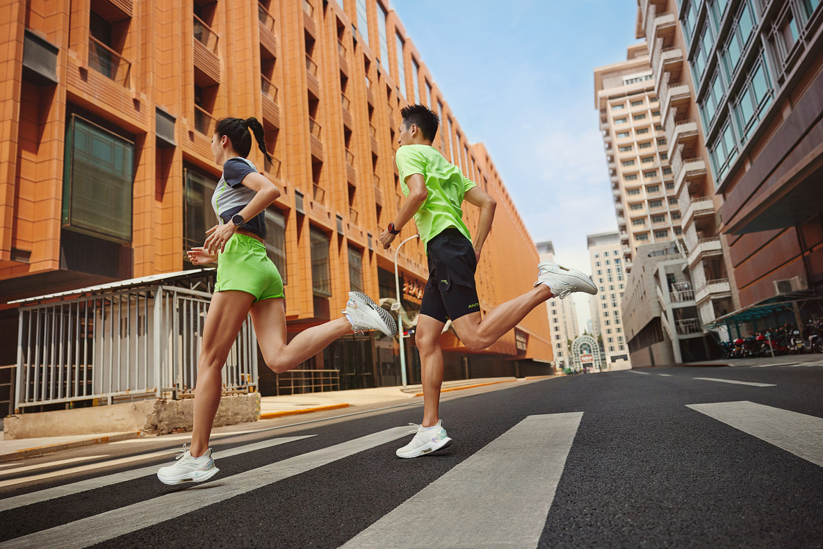 Anta together huawei fitness validation champion shoes Innovation leading Chinese sports_数据_11