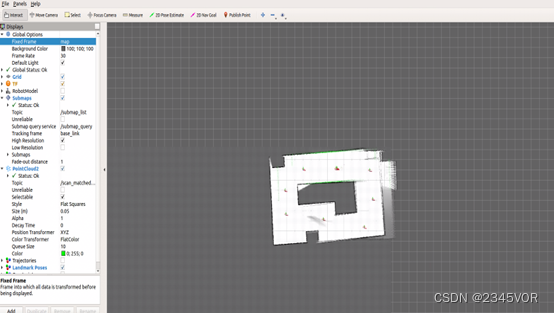 [Building a 2D rasterized map using SLAM technology]