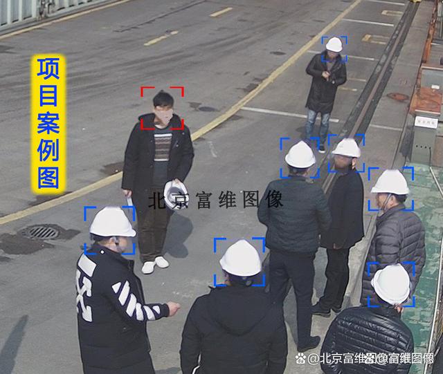 Safety helmet identification system - escort for safe production