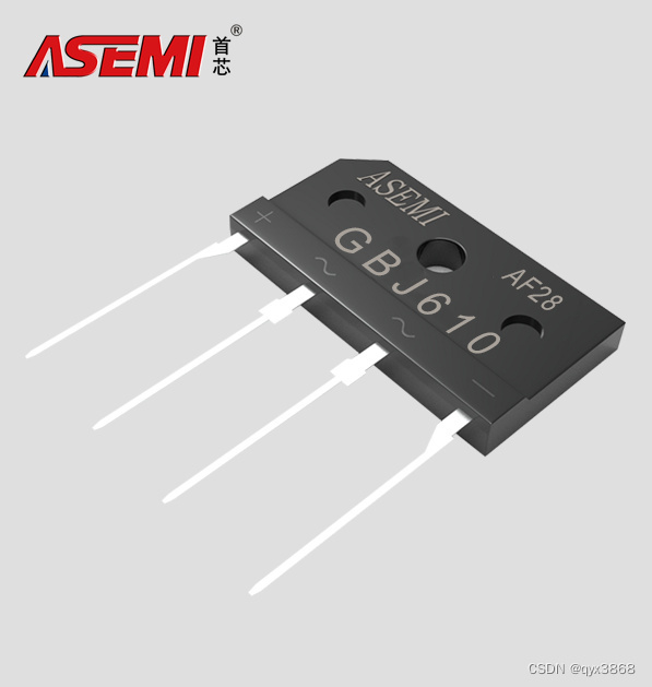 GBJ610-ASEMI超薄整流扁桥GBJ610