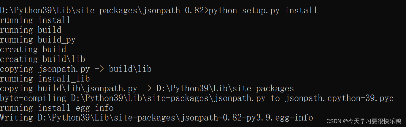 How to install jsonpath package